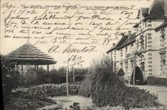 CPA Vendee Les Sables d'Olonne Jardin de l'Hotel du Casino des Pins