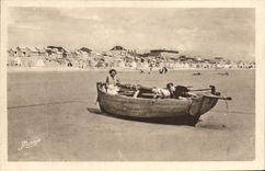 CPA St Jean de Monts (Vendee) L'Immenac Plage a basse mer