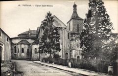 CPA Poitiers Eglise Saint Hilaire