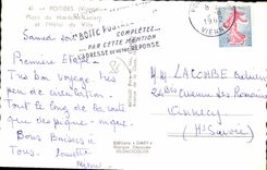 CPA Poitiers (Vienne) Place du Marecha