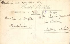 CPA Poitiers Le Dolmen de la Pierre Levee