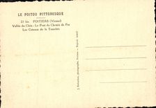 CPSM Le Poitu Pittoresque Poitiers (Vienne) Vallee du Clain