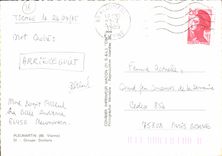 CPSM Pleumartin (Vienne) Groupe Scolaire