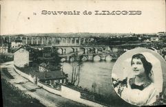 CPA Souvenir de Limoges