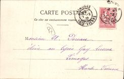 CPA Chateau de Nexon (Haute Vienne)