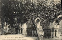 CPA Haute Vienne Saint Leonard Ruines de l'Abbaye de l'Artige