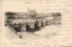CPA Limoges Le Pont Saint Etienne