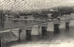 CPA Saint Junien Vue d'ensemble