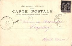 CPA Rochechouart Le Chateau