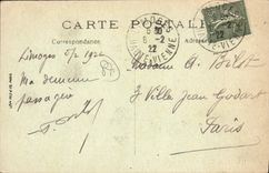 CPA Limoges L'Hotel Central