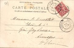 CPA Haute Vienne Le Dorat Vue generale