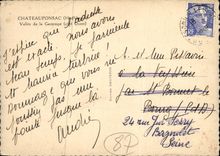 CPSM Chateauponsac (Haute Vienne) Vallee de la Gartempe (cote Ouest)
