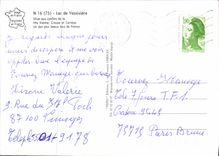 CPSM Lac de Vassiviere