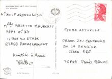 CPSM Rochechouart (Haute Vienne) Vue generale