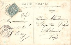 CPA Moselle St Maurice sur Moselle avec Ballon de Servance