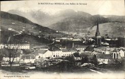 CPA Moselle St Maurice sur Moselle avec Ballon de Servance