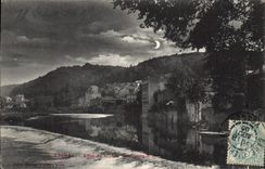 CPA Epinal Effet de lune