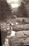 CPA Thiefosse Vosges La Moselotte daus les Rocheo 