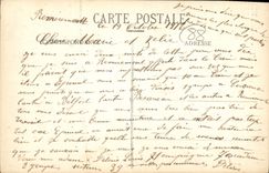 CPA Message D'Epinal 