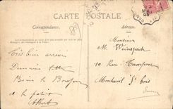 CPA Rambervillers La Caserne du Bataillon de Chasseurs
