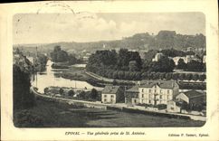 CPA Epinal Vue generale prise de St Antoine 