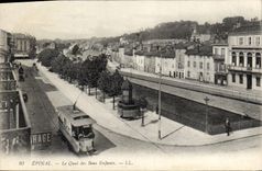 CPA Epinal Le Quai des Bous Enfants 