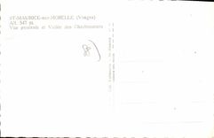 CPA Saint Maurice sur Moselle Vosges Vue generale et Vallee des Chabonniers