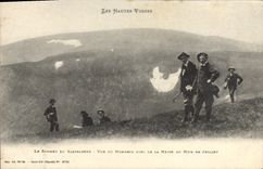 CPA Les Hautes Vosges Au valtin avec vue sur le col de Louschpach 