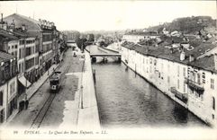 CPA Epinal Le Quai des Bons Enfants 
