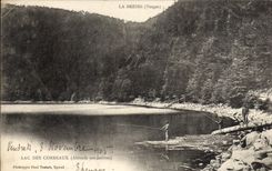 CPA La Bresse Vosges Lac Des Corbeaux 