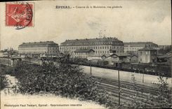 CPA Epinal Caserne de la Madeleine vue generale 