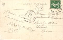 CPA Vittel Vosges Le Kiosque a Musique au Parc