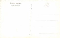 CPA Senones Vosges Vue generale 