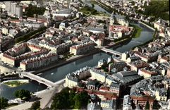 CPA Epinal Vosges Vue aerienne 