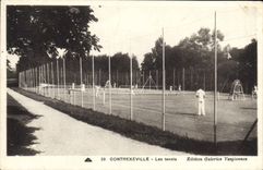 CPA Contrexeville Les tennis 