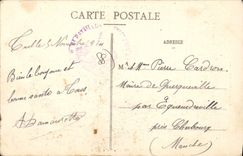CPA La Guerre de 1914 Raon I'Etape La Halle au ble