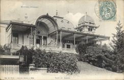 CPA Vittel Vosges Cafe et Casino 
