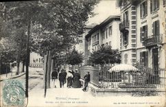CPA Vittel Vosges Hotel dee Sources et L'Annexe 
