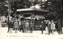CPA Contrexeville Le Kiosque de Musique 