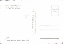 CPSM Mirecourt Vosges Le Madon Luthier L'Eglise Dentelliere 