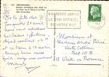 CPSM Gerardmer Station climattique Le Char de la Reine a la Fete des Jonquilles