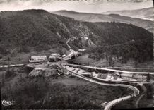 CPSM La Schlucht Vosges Vue panoramique aerianne du col 