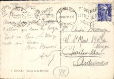 CPSM Epinal Vanne de la Moselle 