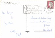CPSM Gerardmer Colonie Ufoval de la Haunte Saone Les Gouttridos