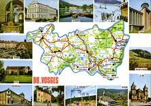 CPSM Vosges Vittel Charmes Gerardmer St Die Ballon d Alsace Epinal Ventron Domremy la Pucelle 