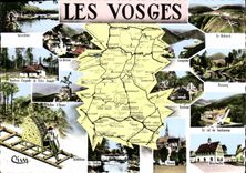 CPSM Les Vosges Gerardmer La Bresse Ballon d Alsace Thann 