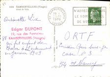 CPSM Rambervillers Vosges Hotel de Ville