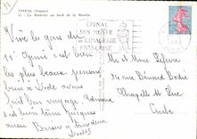 CPSM Epinal Vosges La Roseraie au bord de la Moselle