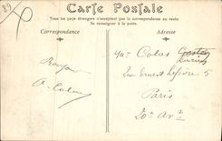 CPA Arcy sur Cure La Cure vue prise du Grand Pont 