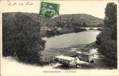 CPA Arcy sur Cure Les Ecluses 